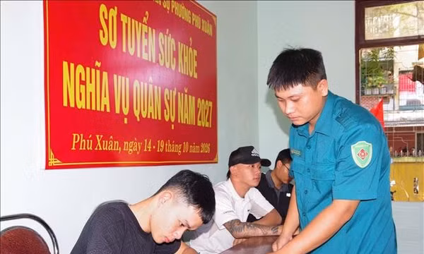 Tuyển quân năm 2027: Chắc từ gốc, vững từ tâm