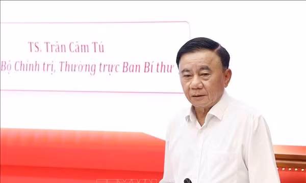 Thường trực Ban Bí thư trao đổi chuyên đề về xây dựng Đảng