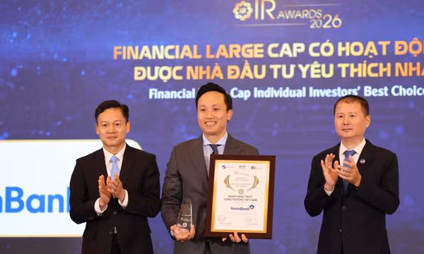 VietinBank - doanh nghiệp niêm yết có hoạt động IR được yêu thích nhất