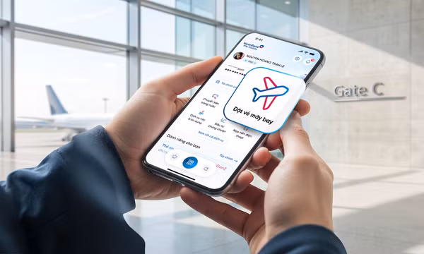 Đặt vé máy bay 'VietinBank iPay Mobile', cơ hội nhận vé Sun PhuQuoc Airways