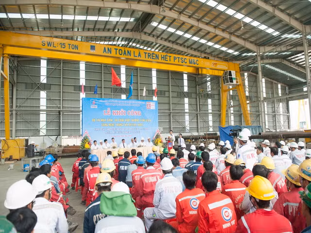 PTSC M&C khởi công dự án HRD 2013 ảnh 3