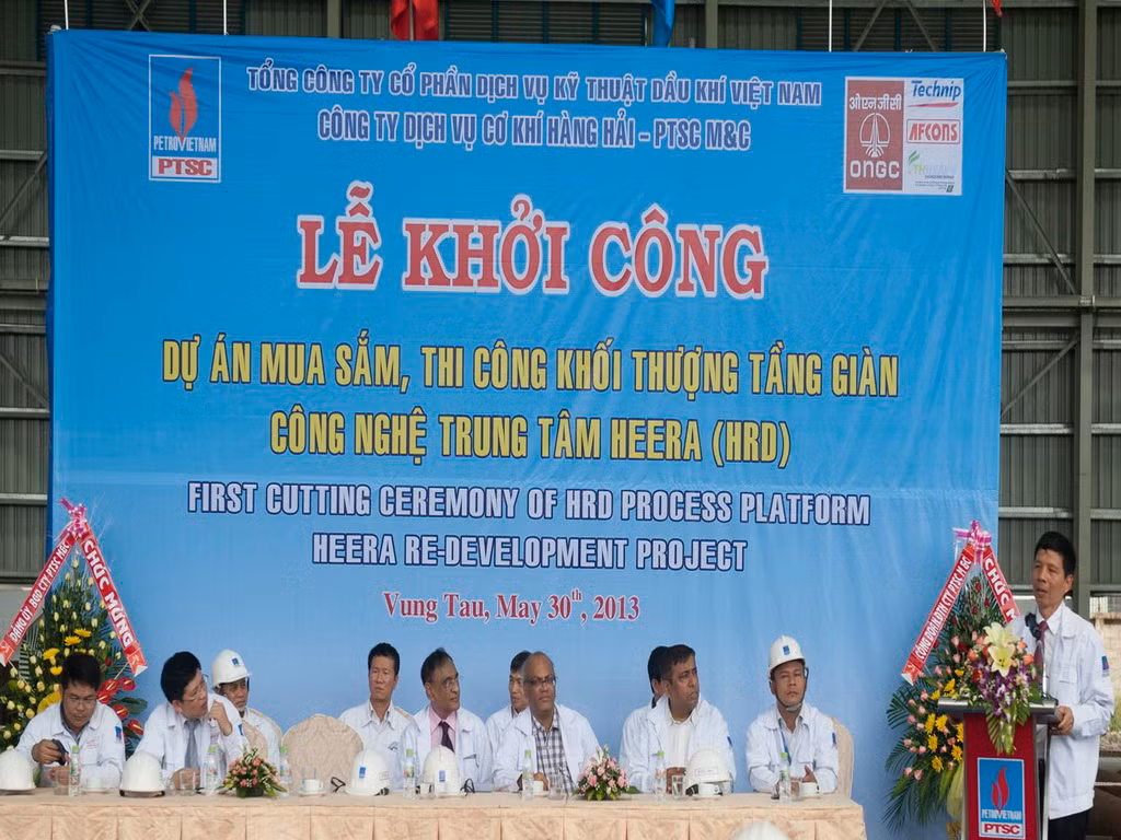 PTSC M&C khởi công dự án HRD 2013 ảnh 2