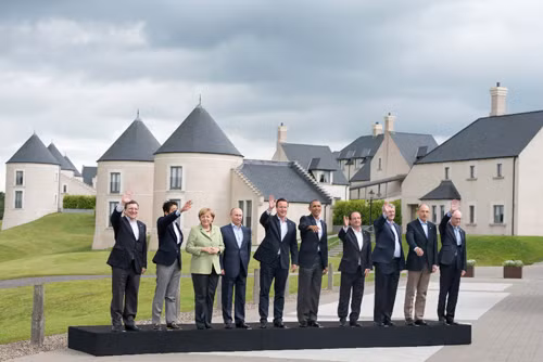 Lãnh đạo G8 bận rộn ở Lough Erne ảnh 1