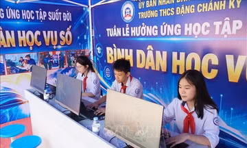 Lan tỏa mạnh mẽ thông điệp về xã hội học tập với tinh thần 'thực học, thực hành'
