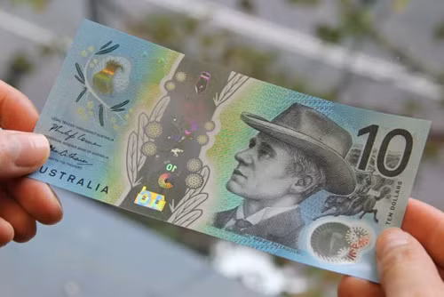 Australia công bố tiền giấy mới 10 AUD có tính năng cảm nhận bằng cảm giác ảnh 1