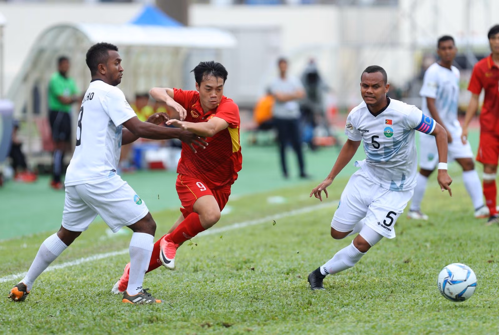 Văn Hậu lập siêu phẩm, U22 Việt Nam đè bẹp Đông Timor 4 - 0 ảnh 2