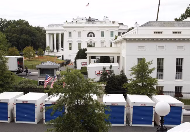 Khi ông Trump đi vắng, Nhà Trắng lập tức được 'tân trang' ảnh 2