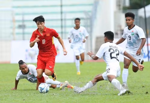 HLV U22 Timor Leste tán dương màn trình diễn của U22 Việt Nam ảnh 1