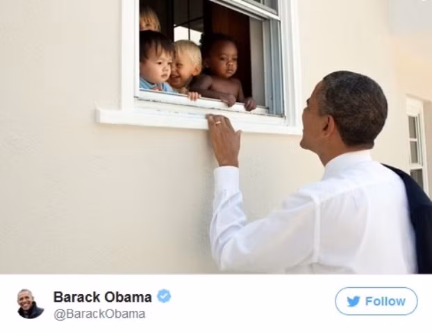 Cựu Tổng thống Mỹ Barack Obama ghi danh vào lịch sử Twitter ảnh 1