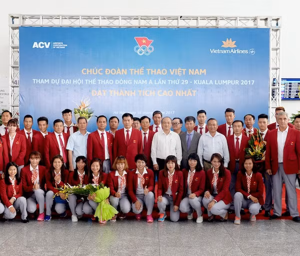 Vietnam Airlines đồng hành cùng Đoàn thể thao Việt Nam tham dự SEA Games 29 ảnh 1