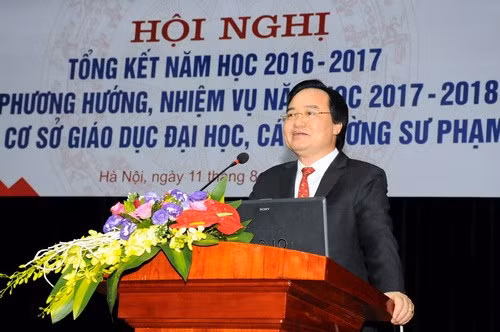 Bộ trưởng Bộ Giáo dục và Đào tạo giải đáp vấn đề nóng về tuyển sinh năm 2017 ảnh 1