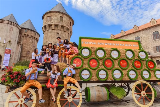 Náo nhiệt lễ hội bia Châu Âu tại Sun World Ba Na Hills ảnh 3