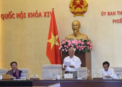 UBTV Quốc hội cho ý kiến về dự án Luật sửa đổi, bổ sung một số điều của Luật Lý lịch tư pháp ảnh 1
