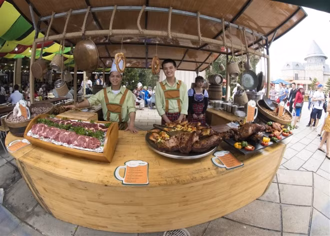 Náo nhiệt lễ hội bia Châu Âu tại Sun World Ba Na Hills ảnh 6