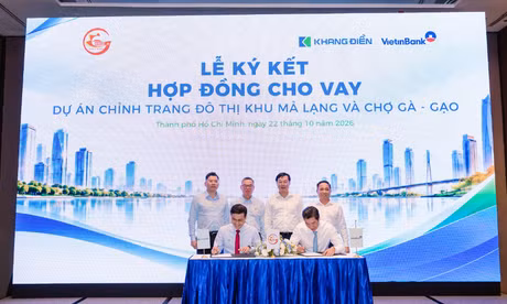 Khang Điền và VietinBank ký hợp đồng tín dụng gần 13.500 tỷ đồng 