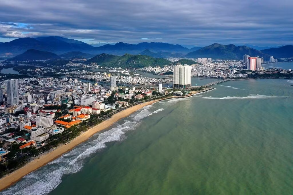 Thành phố ven biển Nha Trang. Ảnh: Ngọc Hà/TTXVN