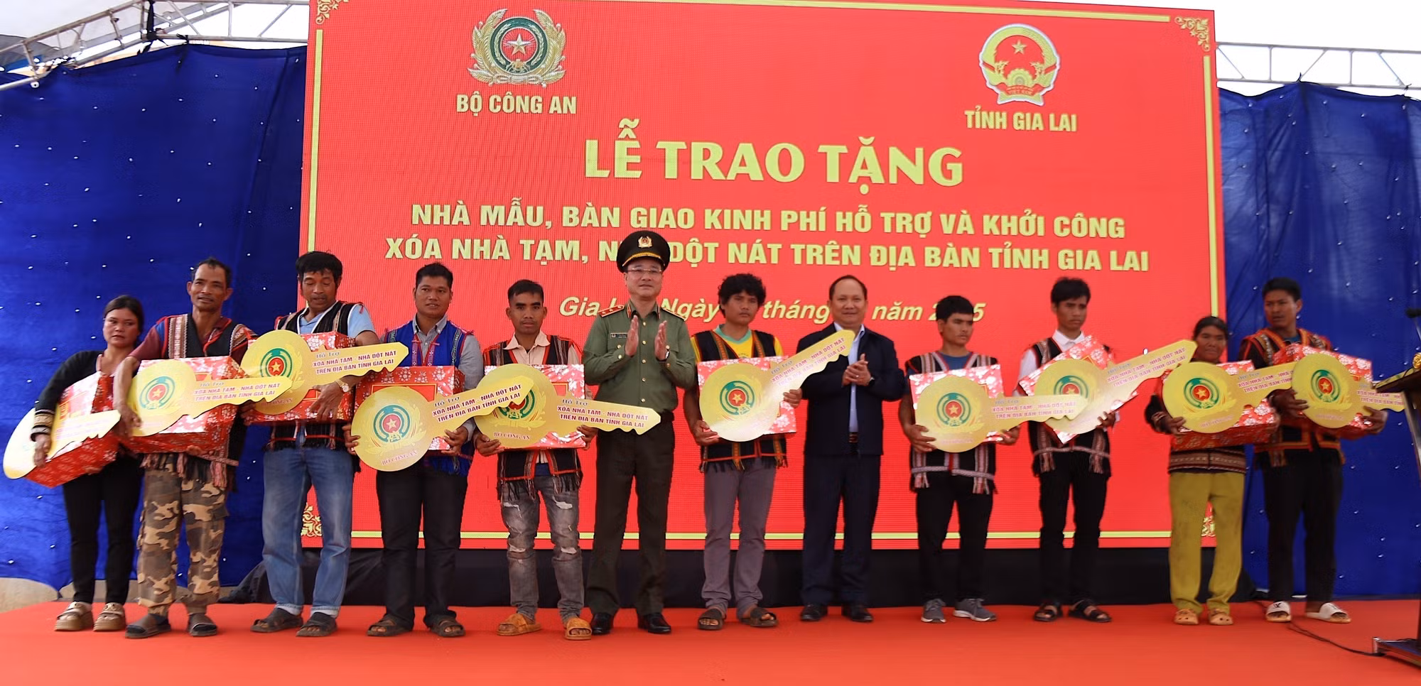 Chung tay xóa nhà tạm, xây dựng nhà cho người nghèo tại Gia Lai