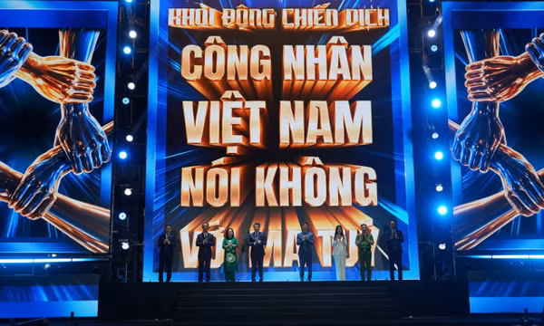 Phát động Chiến dịch ‘Công nhân Việt Nam nói không với ma túy’