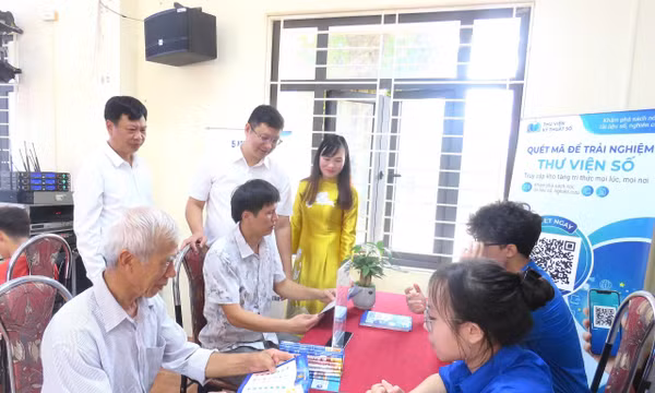 Nhà văn hóa gắn với chuyển đổi số với lực lượng thanh niên là lực lượng xung kích.