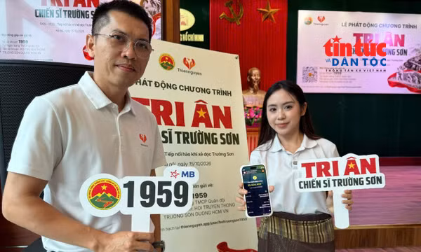 Maysaa, cô gái Lào là đại sứ của chương trình ‘Tri ân chiến sĩ Trường Sơn’ năm 2026.
