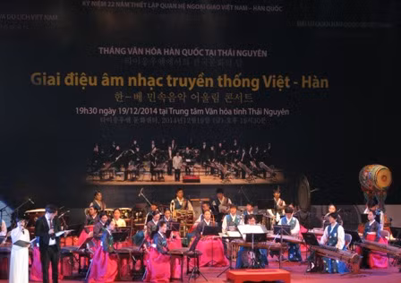 Nhiều hoạt động giao lưu văn hoá Việt - Hàn tại Thái Nguyên ảnh 1