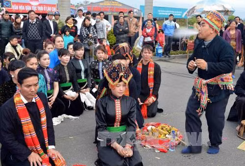 Khai mạc Ngày hội văn hóa dân tộc Thái lần thứ nhất năm 2014 ảnh 4