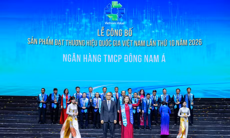 SeABank lần thứ 4 liên tiếp được vinh danh Thương hiệu Quốc gia Việt Nam