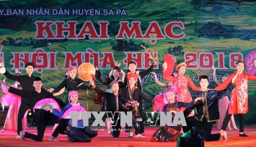 Khai mạc Lễ hội du lịch mùa hè Sa Pa năm 2018 ảnh 1
