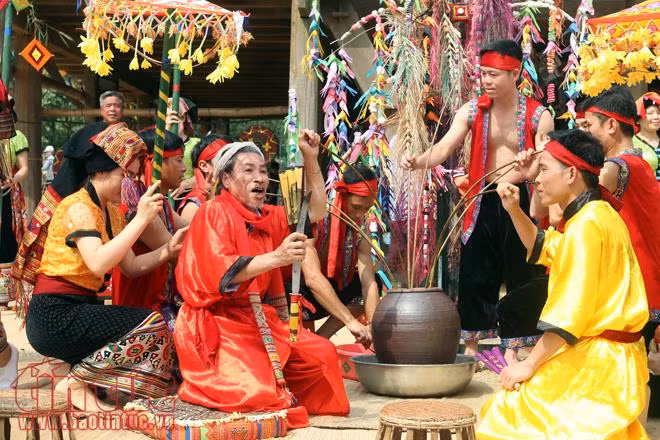 Lễ Xăng Khan độc đáo của đồng bào Thái ảnh 12