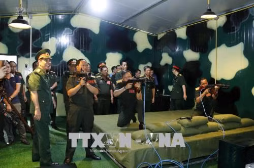 Việt Nam bàn giao Trung tâm mô phỏng huấn luyện chiến đấu cho Bộ Quốc phòng Lào ảnh 3