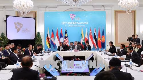 Thủ tướng Nguyễn Xuân Phúc dự Phiên họp toàn thể Hội nghị cấp cao ASEAN ảnh 1