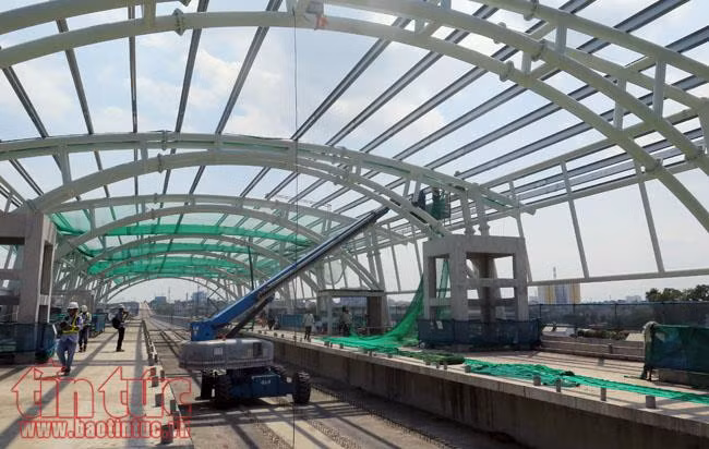 Tuyến Metro số 1 Bến Thành - Suối Tiên đạt 52% tiến độ thi công ảnh 8