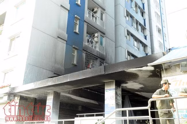 Vụ cháy chung cư ở TP Hồ Chí Minh: Cứu nạn được trên 100 người ảnh 4