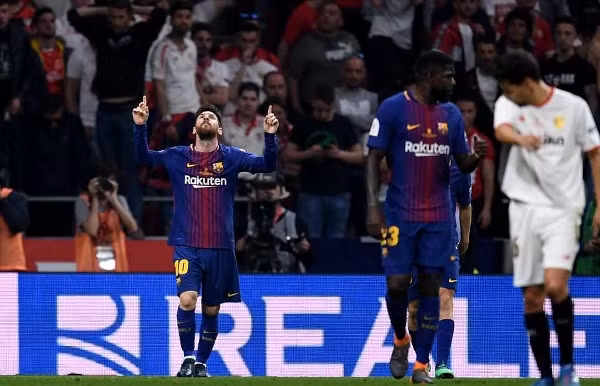Đè bẹp Sevilla 5-0, Barcelona đăng quang Cúp nhà vua Tây Ban Nha ảnh 3