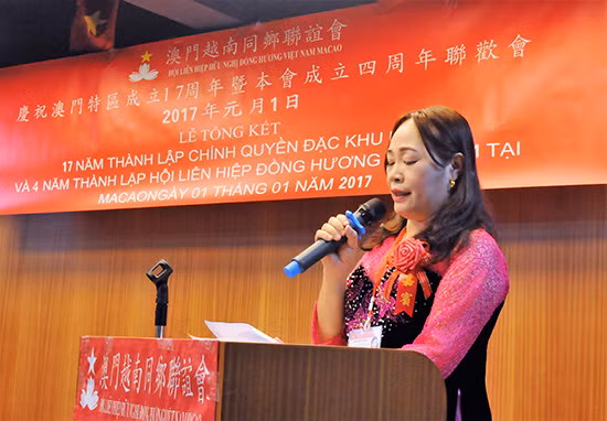 Kỷ niệm 4 năm thành lập Liên hiệp Hữu nghị Đồng hương Việt Nam tại Macau ảnh 1