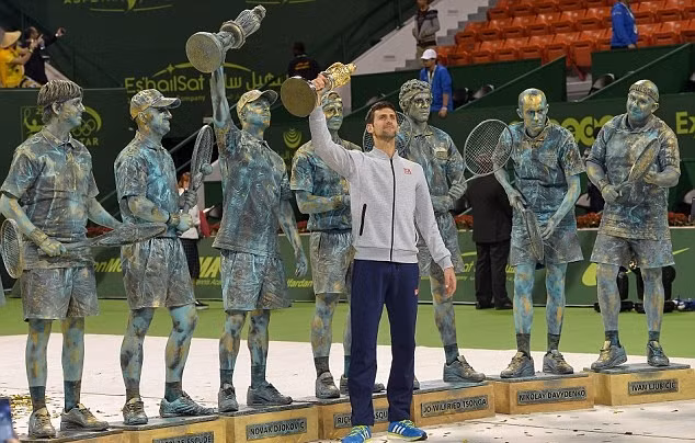 Từ đập vợt đến điểm trận, Djokovic kết thúc giấc mơ của Andy Murray tại Doha ảnh 4