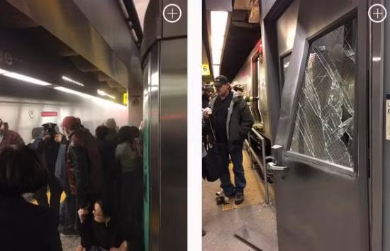 Tàu hỏa trật bánh đúng giờ cao điểm ở New York, gần 80 người bị thương ảnh 1