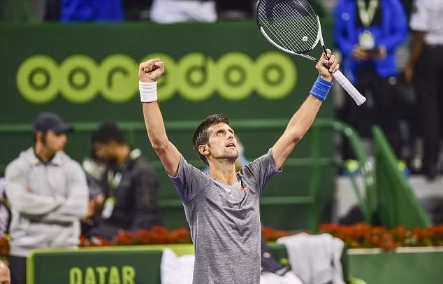 Từ đập vợt đến điểm trận, Djokovic kết thúc giấc mơ của Andy Murray tại Doha ảnh 1