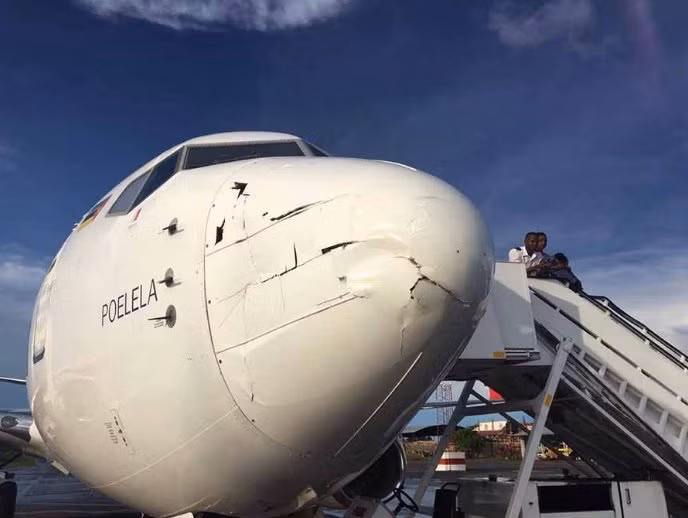Boeing 737 "toét đầu" vì thiết bị bay không người lái ảnh 1