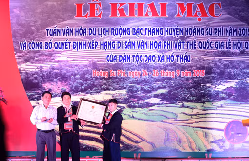 Khai mạc Tuần văn hóa du lịch ruộng bậc thang Hoàng Su Phì ảnh 1