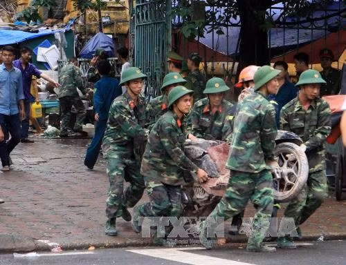 Toàn cảnh vụ sập biệt thự cổ 107 Trần Hưng Đạo ảnh 7