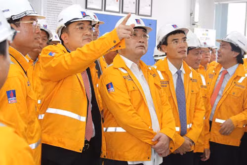 Khánh thành hệ thống thu gom và phân phối khí từ mỏ Hàm Rồng và Thái Bình ảnh 2