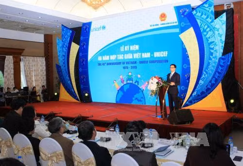 Kỷ niệm 40 năm hợp tác Việt Nam - Quỹ Nhi đồng Liên hợp quốc ảnh 1
