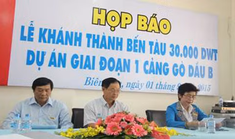Khánh thành công trình bến tàu 30.000 DWT ảnh 2