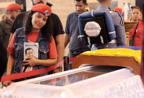 Chùm ảnh lễ viếng Tổng thống Hugo Chavez ảnh 11