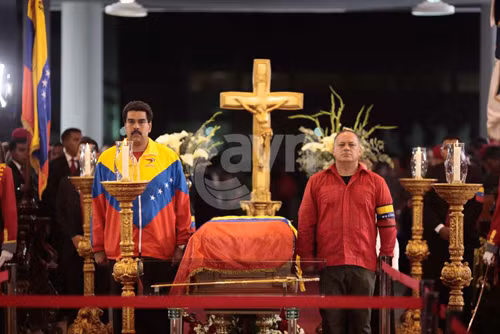 Chùm ảnh lễ viếng Tổng thống Hugo Chavez ảnh 7