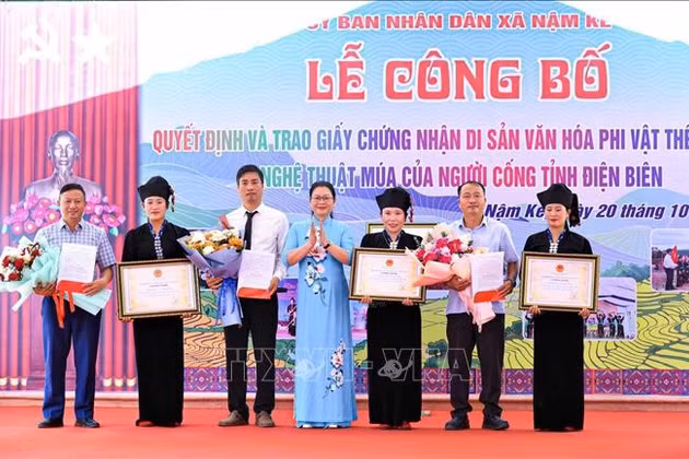 Gìn giữ nghệ thuật múa dân gian của người Cống