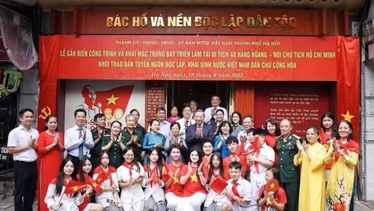Ngôi nhà 48 Hàng Ngang - địa chỉ đỏ giáo dục lòng yêu nước