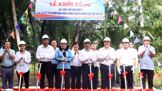 Chăm lo nhà ở cho con của người hoạt động kháng chiến nhiễm chất độc hóa học