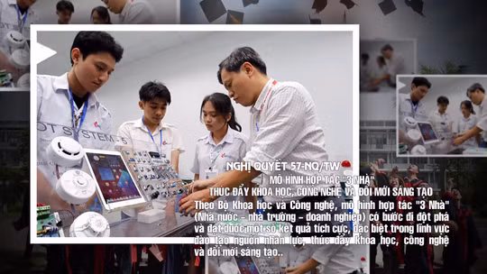 Hợp tác '3 nhà' thúc đẩy khoa học, công nghệ và đổi mới sáng tạo